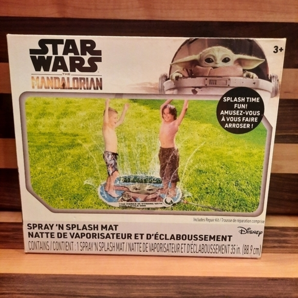 Star Wars Disney‎ Mandalorian Splash Mat! NEW